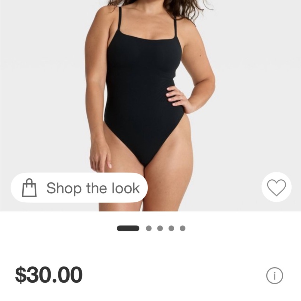 Auden Black Bodysuit - XXL